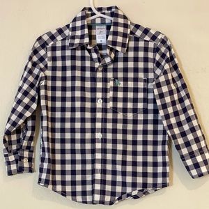 EUC • Button down checkered shirt